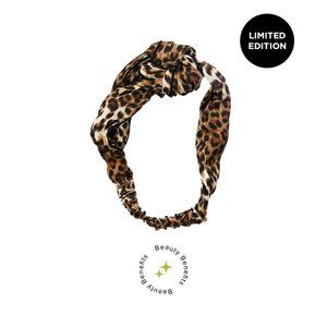 NEW Discover Night Silk Headband in Limited Edition Leopard Print
